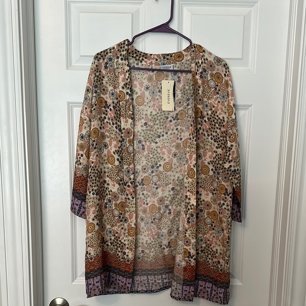 Bohemian Floral Kimono